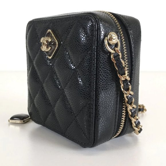 Chanel Square Mini Vanity on Chain - Picture 2 of 5